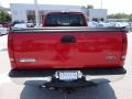 2005 Red Clearcoat Ford F250 Super Duty XLT SuperCab  photo #8