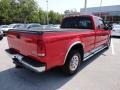 2005 Red Clearcoat Ford F250 Super Duty XLT SuperCab  photo #9