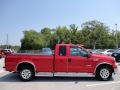 2005 Red Clearcoat Ford F250 Super Duty XLT SuperCab  photo #10