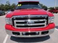 2005 Red Clearcoat Ford F250 Super Duty XLT SuperCab  photo #15