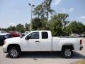 Summit White 2007 GMC Sierra 2500HD Extended Cab Exterior