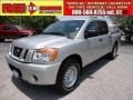 Radiant Silver 2008 Nissan Titan XE Crew Cab