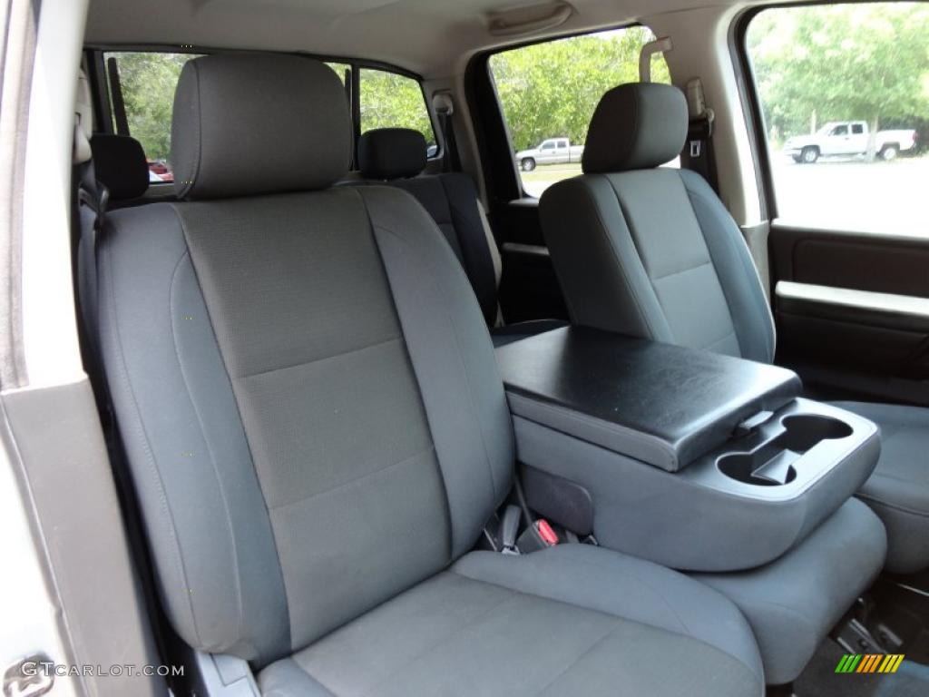 2008 Nissan Titan XE Crew Cab Interior Color Photos