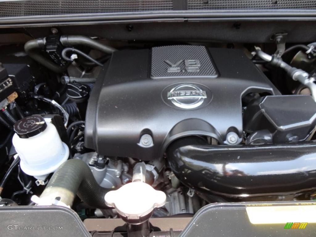 2008 Nissan Titan XE Crew Cab 5.6 Liter Flex-Fuel DOHC 32-Valve CVTCS V8 Engine Photo #49796066