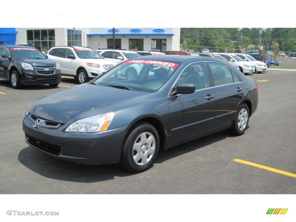 2005 Accord LX Sedan - Graphite Pearl / Gray photo #1