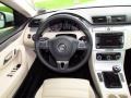 Cornsilk Beige/Black Controls Photo for 2011 Volkswagen CC #49797173