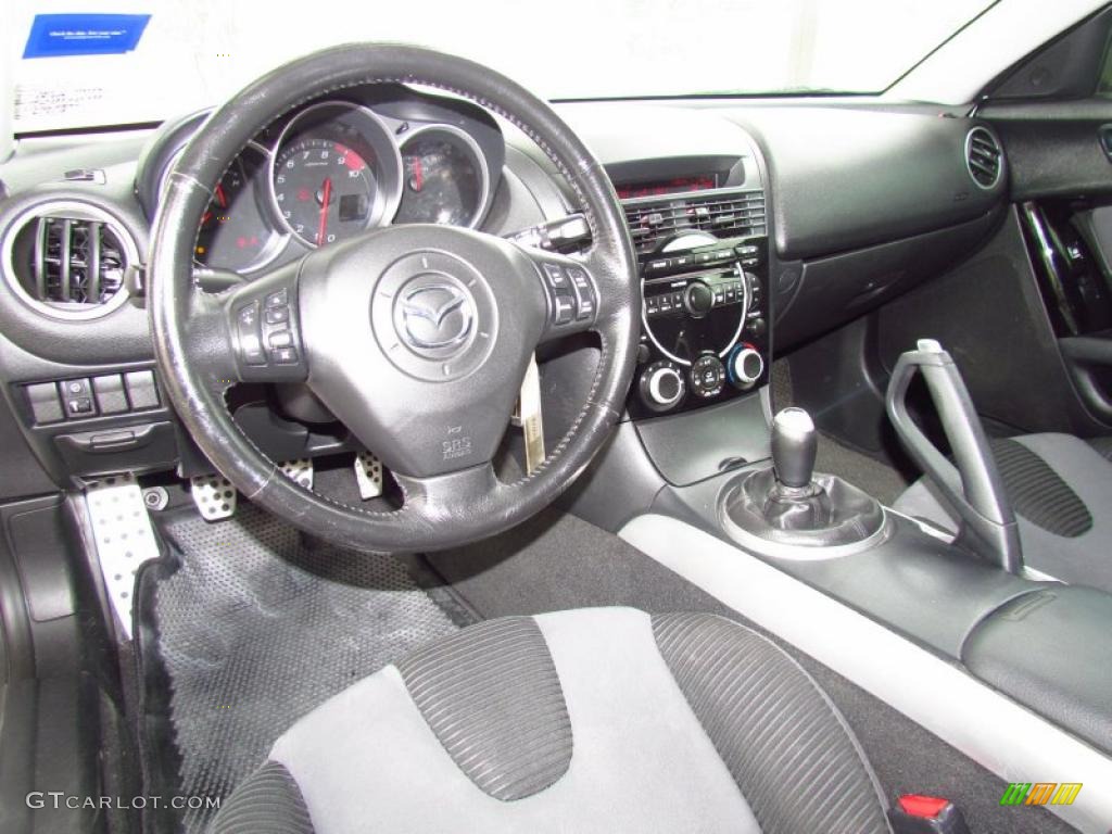 2005 RX-8  - Whitewater Pearl / Black photo #13