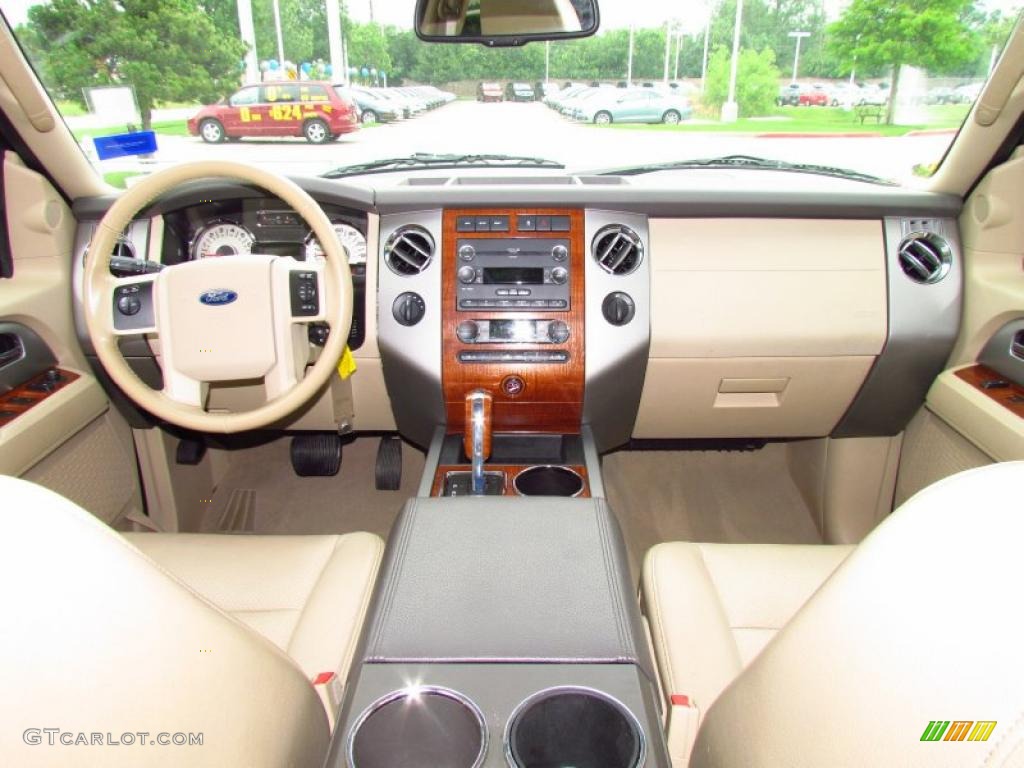 2009 Ford Expedition Eddie Bauer 4x4 Camel Dashboard Photo #49797428