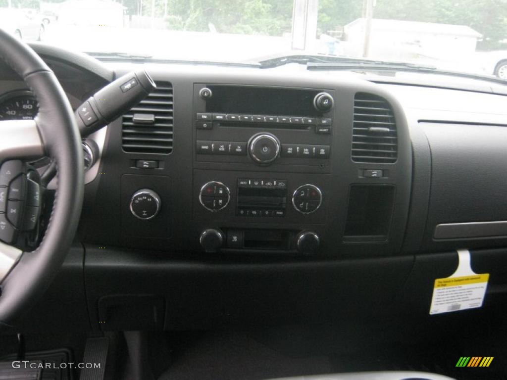 2011 Silverado 1500 LT Extended Cab 4x4 - Black / Ebony photo #9