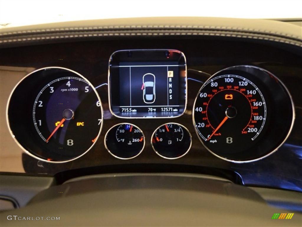 2009 Bentley Continental Flying Spur Speed Gauges Photo #49799918