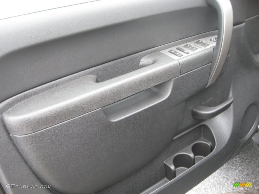2011 Silverado 1500 LT Extended Cab - Taupe Gray Metallic / Ebony photo #12