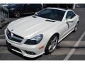 Diamond White Metallic 2009 Mercedes-Benz SL 550 Roadster Exterior