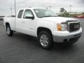 Front 3/4 View of 2011 Sierra 1500 SLT Extended Cab