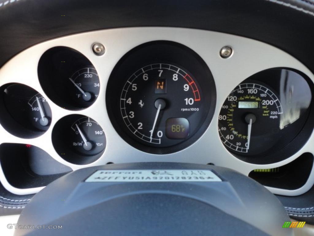 2002 Ferrari 360 Modena F1 Gauges Photo #49800987
