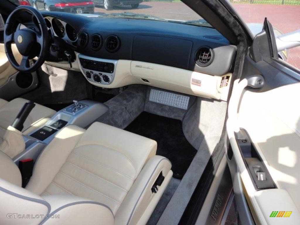 Cream Interior 2002 Ferrari 360 Modena F1 Photo #49801182