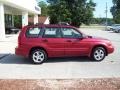 2003 Cayenne Red Pearl Subaru Forester 2.5 XS  photo #8