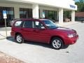 2003 Cayenne Red Pearl Subaru Forester 2.5 XS  photo #9