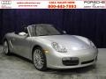 Arctic Silver Metallic 2007 Porsche Boxster S