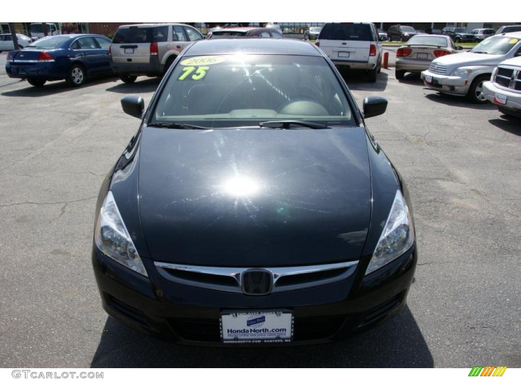 2006 Accord LX Sedan - Nighthawk Black Pearl / Ivory photo #6