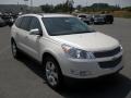 2011 White Diamond Tricoat Chevrolet Traverse LTZ  photo #5