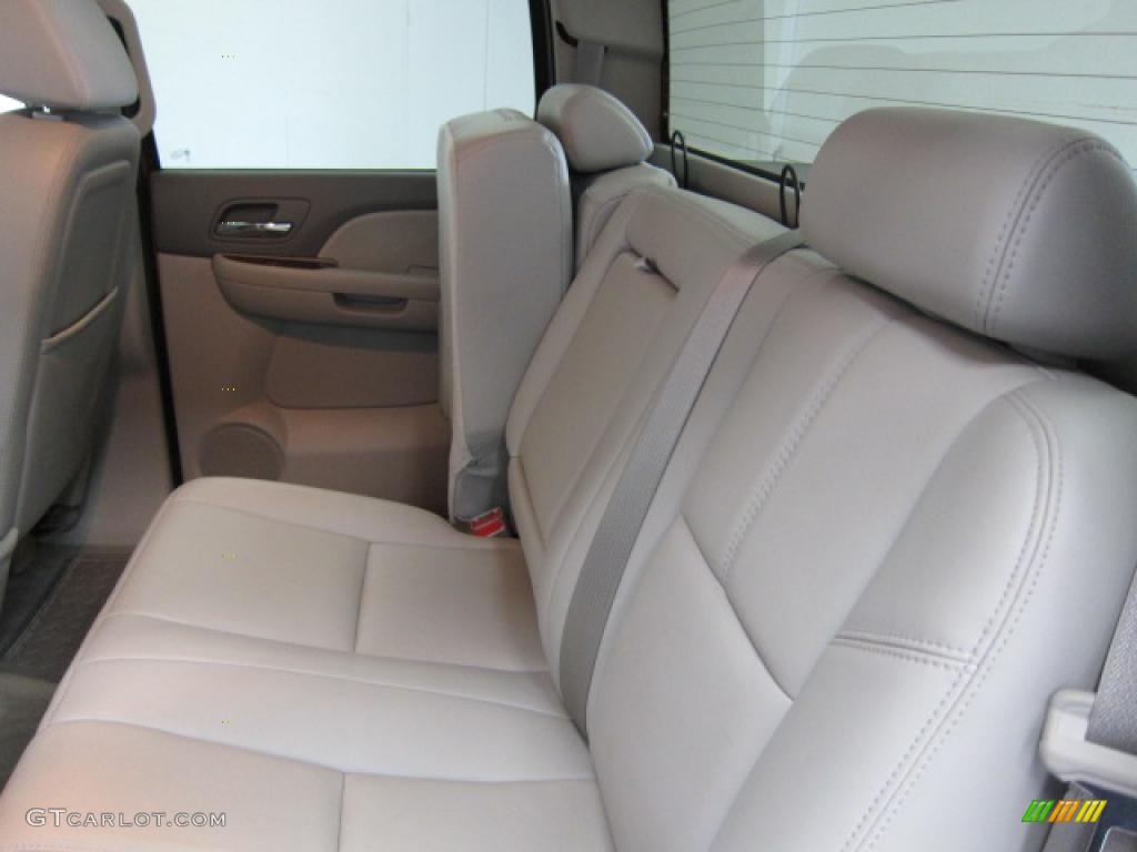 2009 Silverado 1500 LTZ Crew Cab 4x4 - Victory Red / Light Titanium photo #7