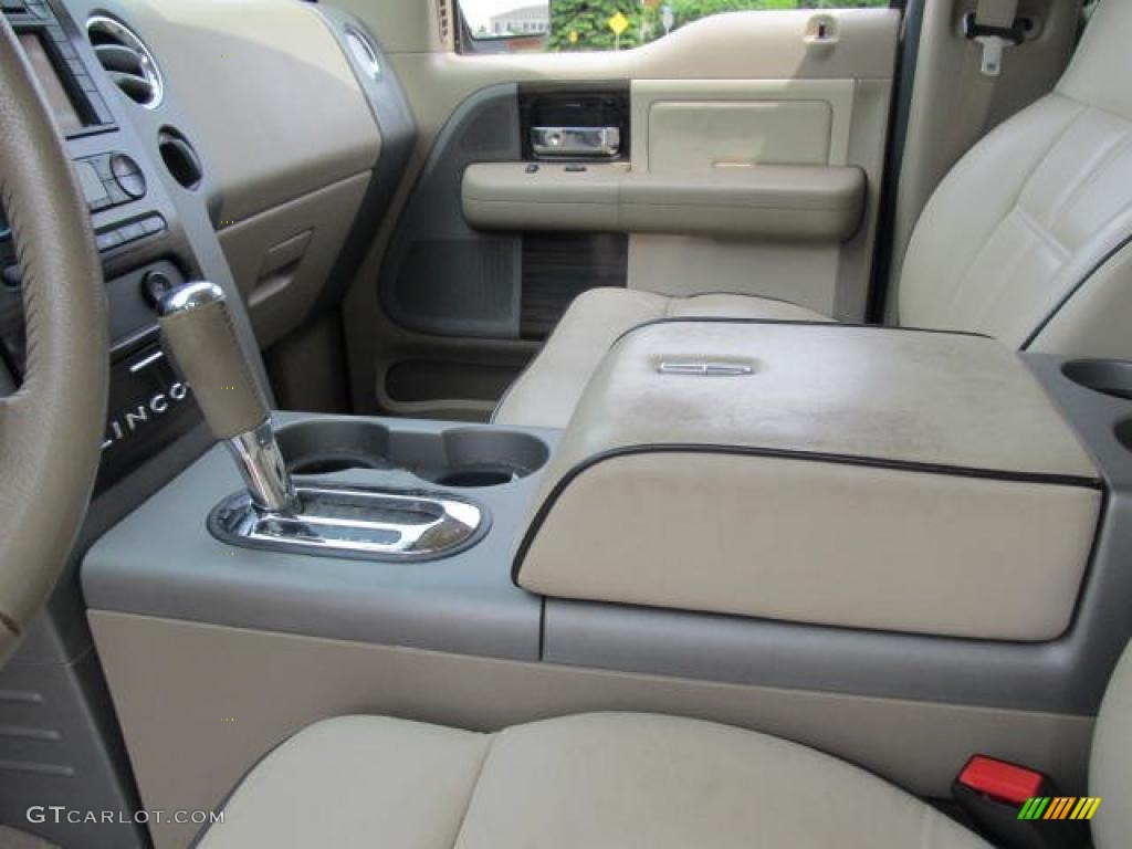 Light Parchment/Espresso Interior 2007 Lincoln Mark LT SuperCrew 4x4 Photo #49803252