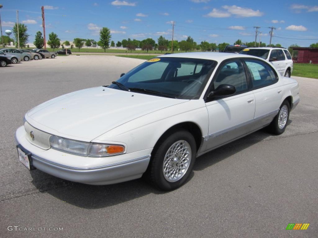 1997 LHS Sedan - Bright White / Gray photo #1