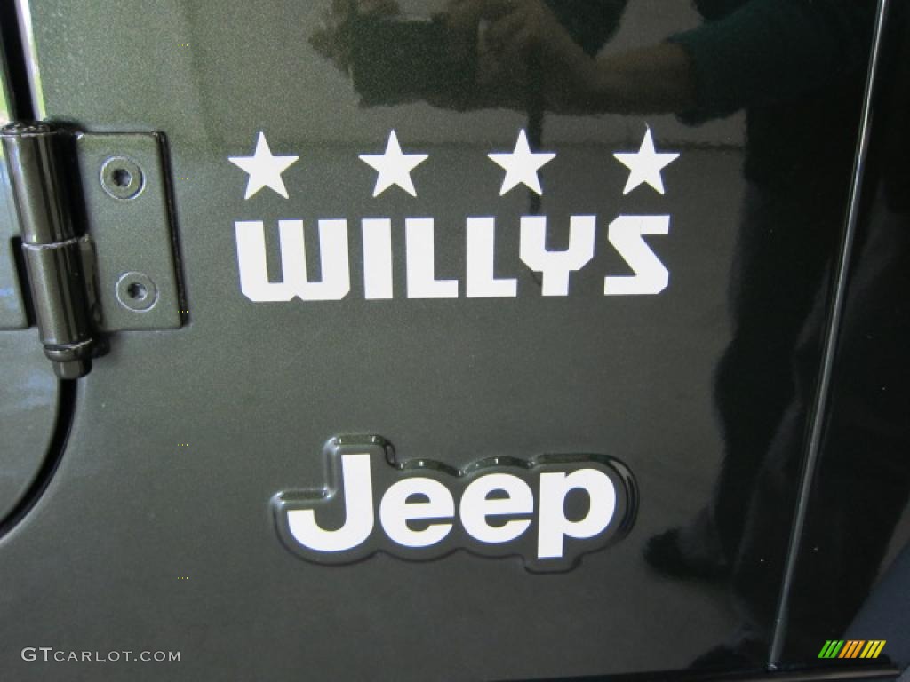 2005 Jeep Wrangler Willys Edition 4x4 Marks and Logos Photo #49803750