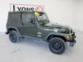 2005 Moss Green Pearlcoat Jeep Wrangler Willys Edition 4x4  photo #25