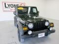 2005 Moss Green Pearlcoat Jeep Wrangler Willys Edition 4x4  photo #28