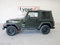 2005 Moss Green Pearlcoat Jeep Wrangler Willys Edition 4x4  photo #34