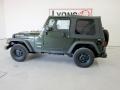 2005 Moss Green Pearlcoat Jeep Wrangler Willys Edition 4x4  photo #35