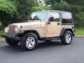 2000 Desert Sand Pearl Jeep Wrangler Sport 4x4  photo #1