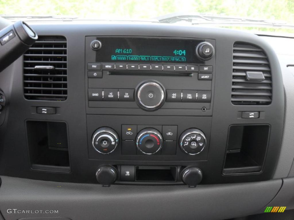 2011 Silverado 1500 Extended Cab - Summit White / Dark Titanium photo #10