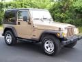 2000 Desert Sand Pearl Jeep Wrangler Sport 4x4  photo #7