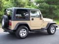 2000 Desert Sand Pearl Jeep Wrangler Sport 4x4  photo #10