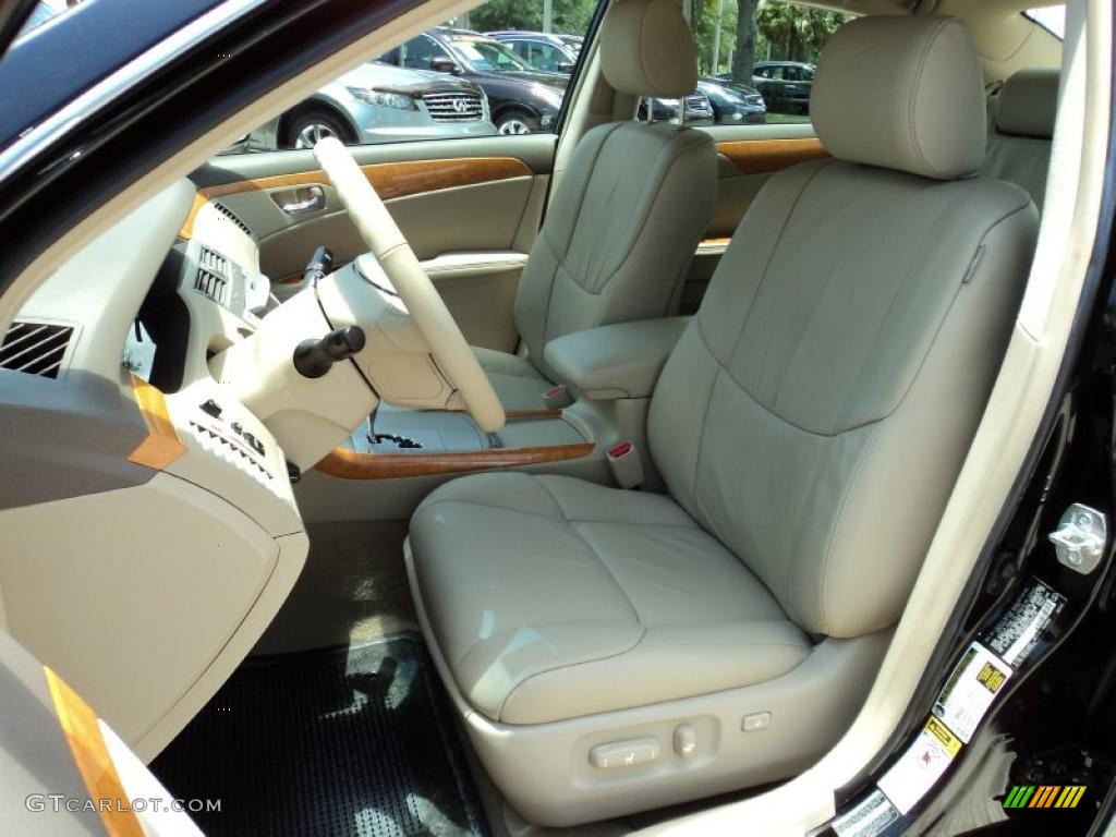 2007 Avalon XLS - Black / Ivory photo #18