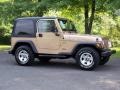 2000 Desert Sand Pearl Jeep Wrangler Sport 4x4  photo #14