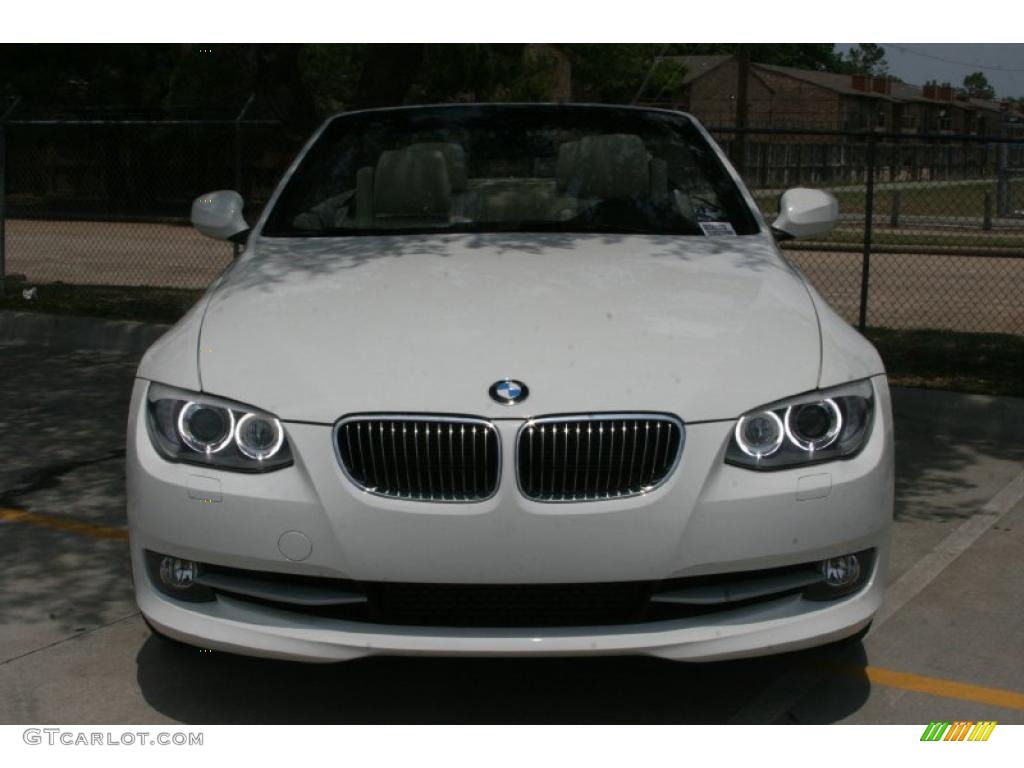 2011 3 Series 335i Convertible - Alpine White / Cream Beige photo #2