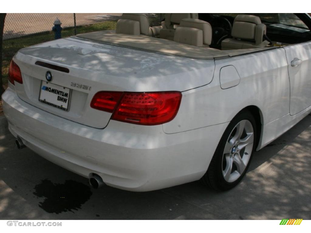 2011 3 Series 335i Convertible - Alpine White / Cream Beige photo #3