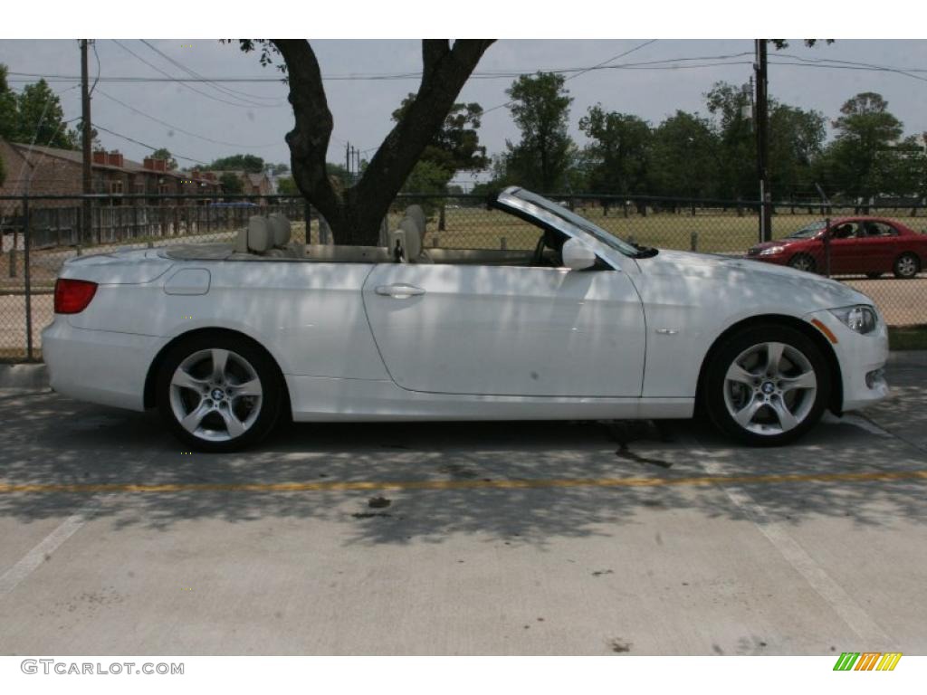 2011 3 Series 335i Convertible - Alpine White / Cream Beige photo #4