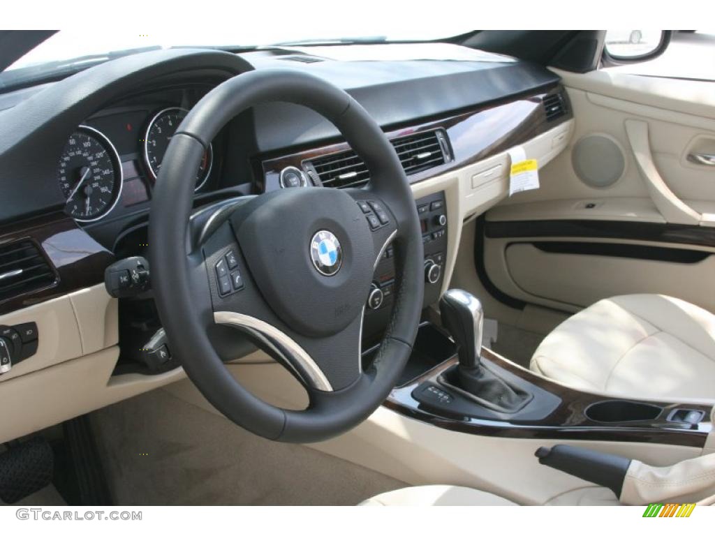 2011 3 Series 335i Convertible - Alpine White / Cream Beige photo #8