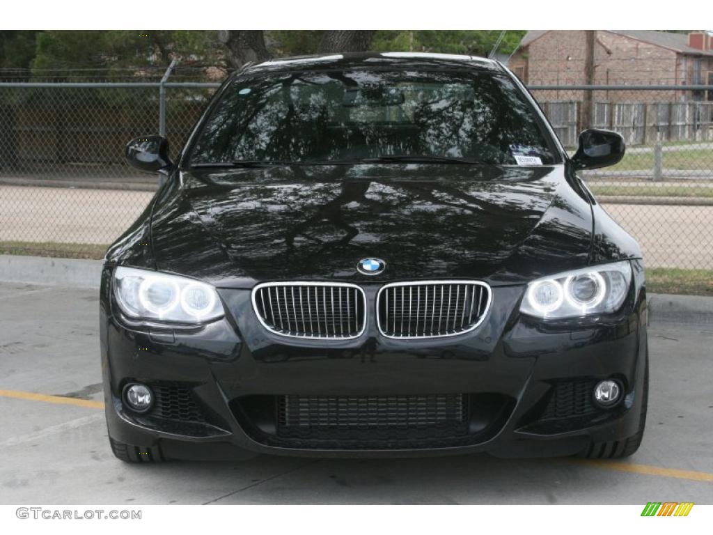 Black Sapphire Metallic 2011 BMW 3 Series 335i Coupe Exterior Photo #49806012