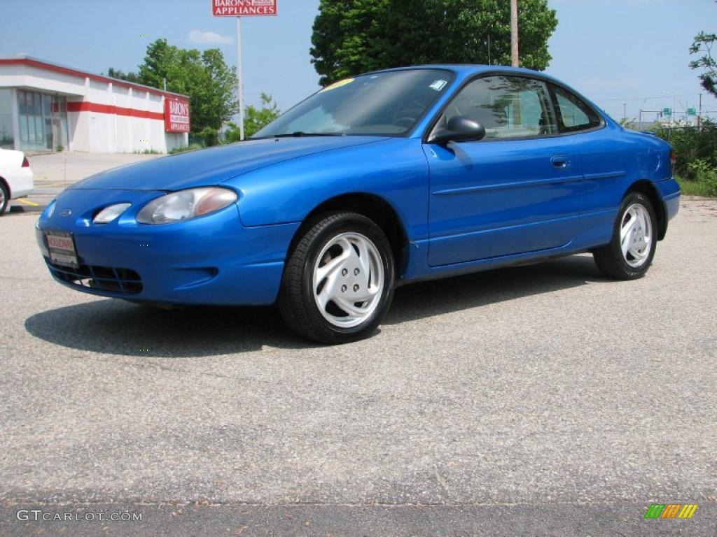 Bright Atlantic Blue Metallic Ford Escort