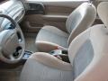 Medium Prairie Tan 2001 Ford Escort ZX2 Coupe Interior Color