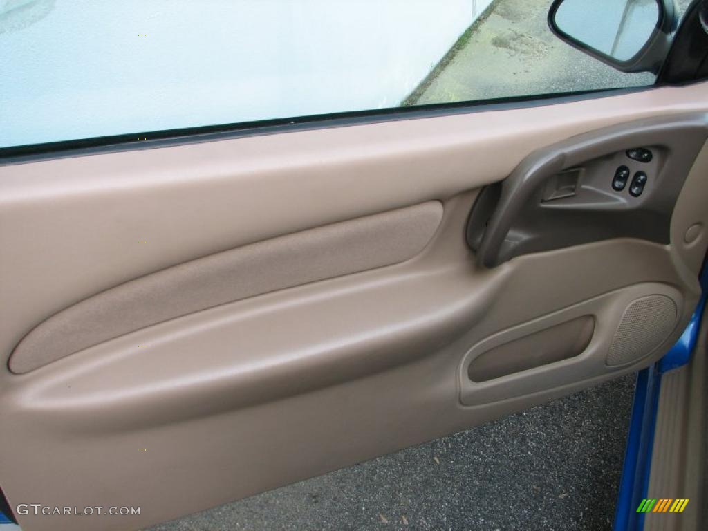 2001 Ford Escort ZX2 Coupe Medium Prairie Tan Door Panel Photo #49806120