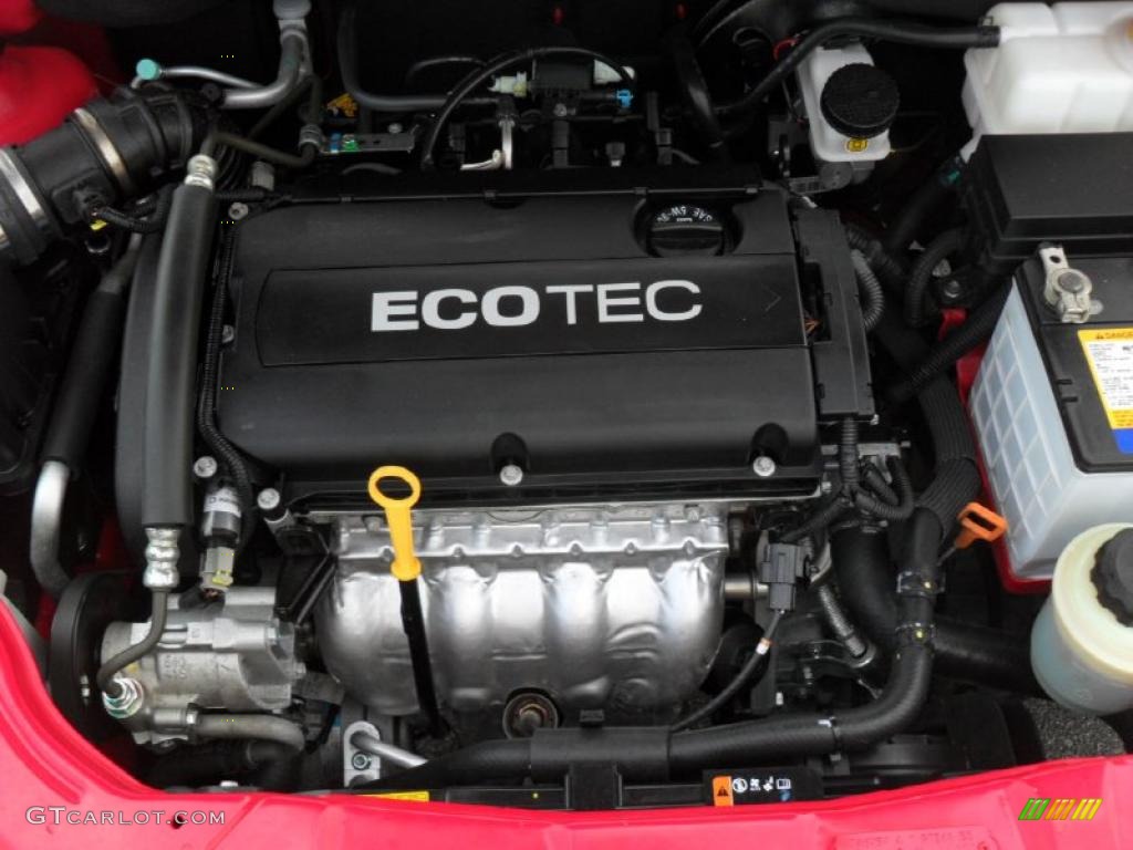 2011 Chevrolet Aveo Aveo5 LT 1.6 Liter DOHC 16-Valve VVT ECOTEC 4 Cylinder Engine Photo #49806174