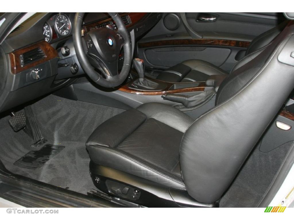 2009 3 Series 335i Coupe - Titanium Silver Metallic / Black photo #6