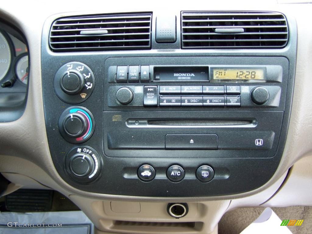 2001 Honda Civic LX Coupe Controls Photos
