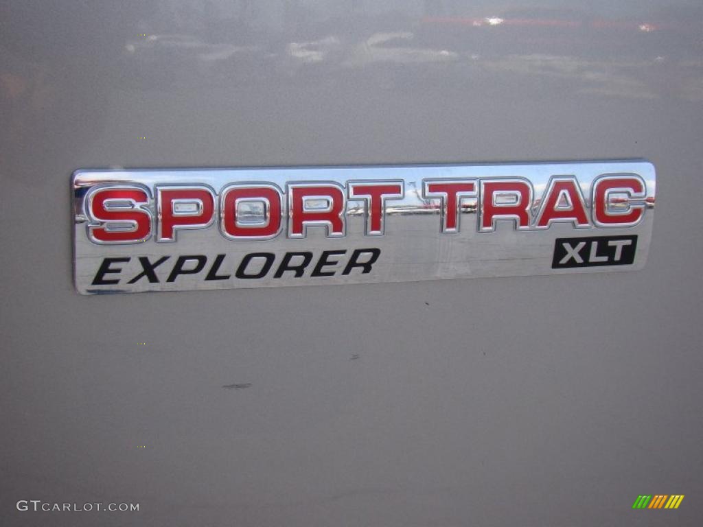 2008 Explorer Sport Trac XLT - Vapor Silver Metallic / Stone photo #34